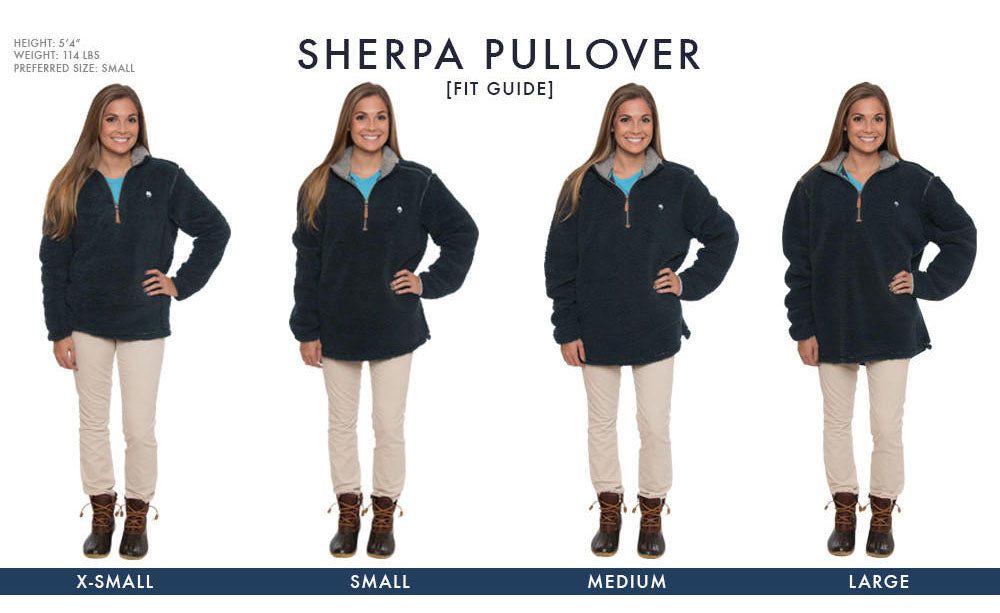 Sherpa Pullover with Pockets in High Rise by The Southern Shirt Co.