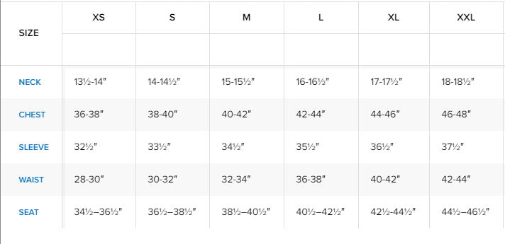 Vineyard Vines Size Chart