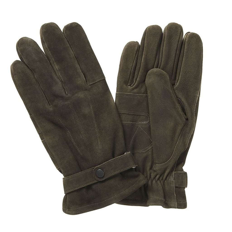 barbour gloves leather