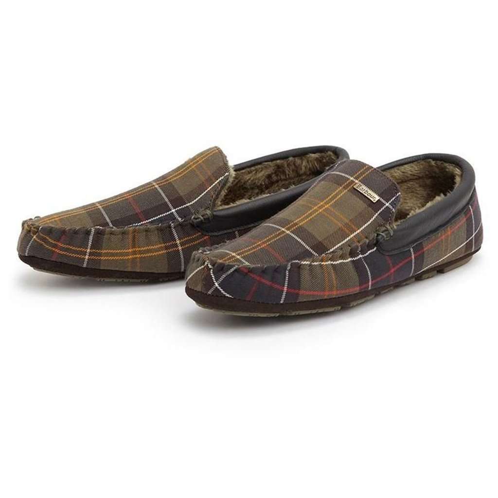 Barbour Monty Moccasin Slippers in 