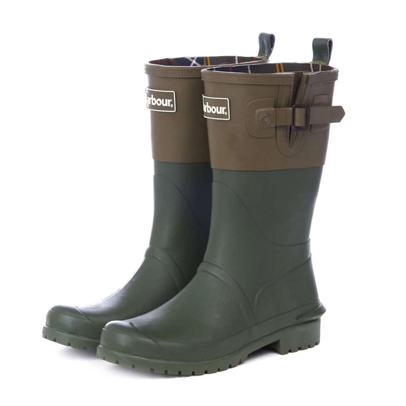 barbour short wellington boots