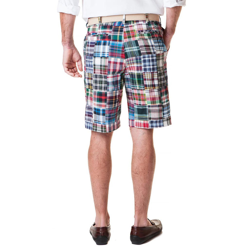 Cisco Short in Lincoln Patch Madras by Castaway Clothing