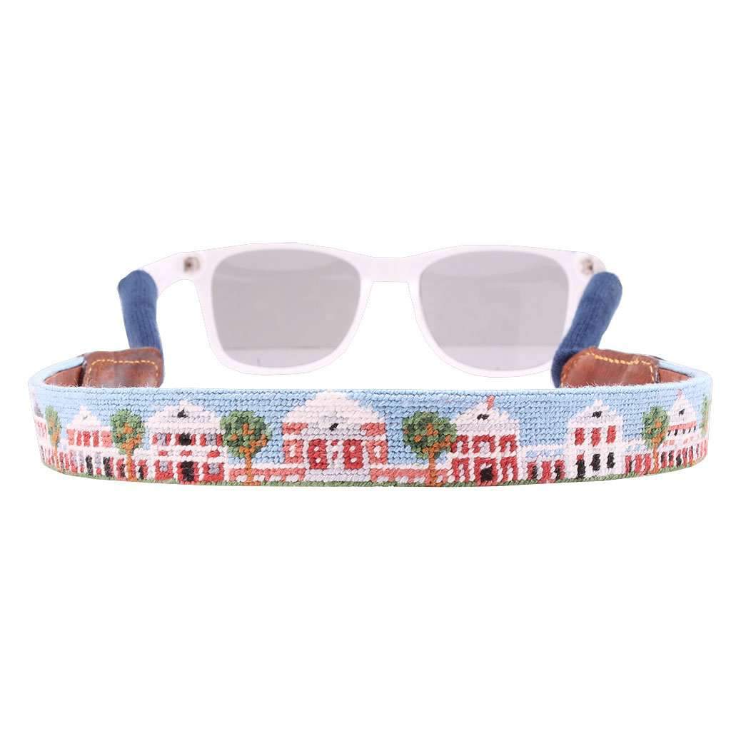 UVA Lawn Scene Needlepoint Sunglass Straps by Smathers & Branson