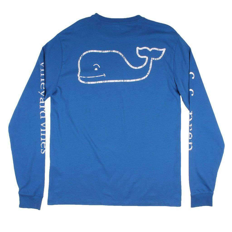 Vineyard Vines Custom Vintage Whale Graphic Long Sleeve Tee Shirt in ...