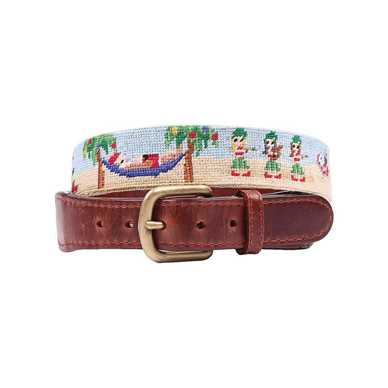 christmas needlepoint belt