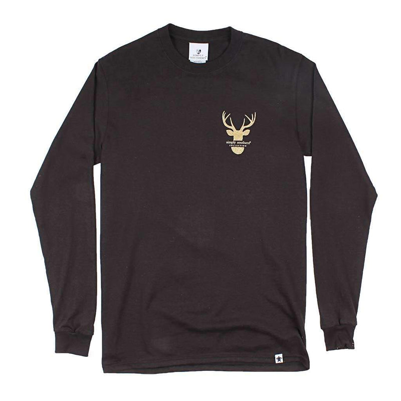 Simply Southern Long Sleeve Camo Tee in Black – Country Club Prep