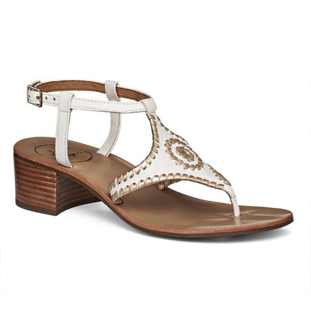 Jack Rogers Elise Sandal in White and 