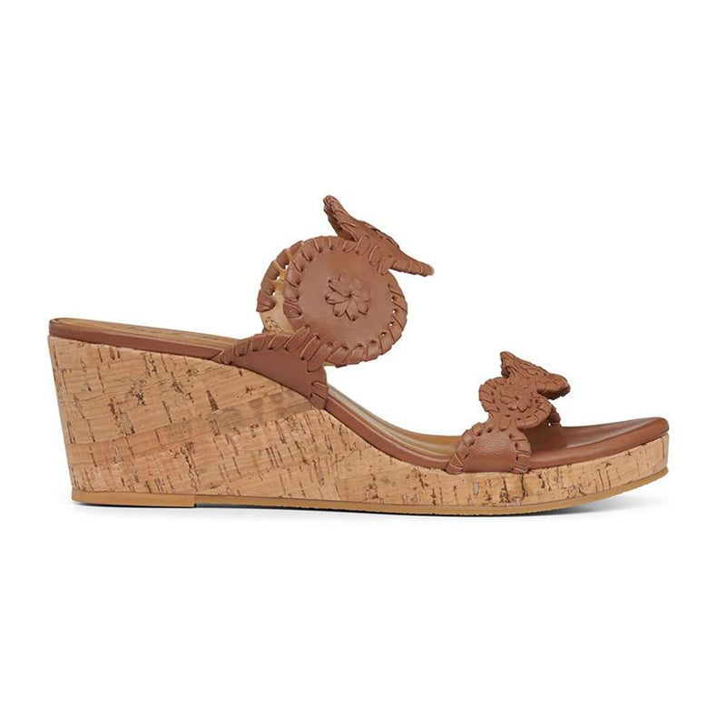 jack rogers lauren cognac