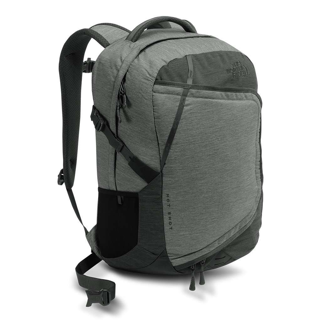 The North Face Hot Shot Backpack In Tnf Dark Grey Heather