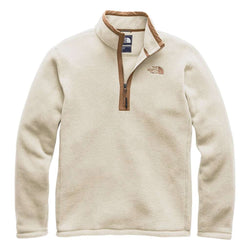 north face fleece quarter zip mens