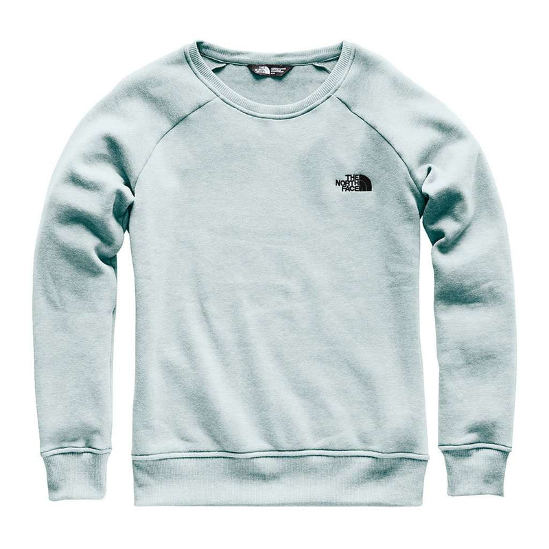 Slammin Fleece Crew in Blue Haze Heather