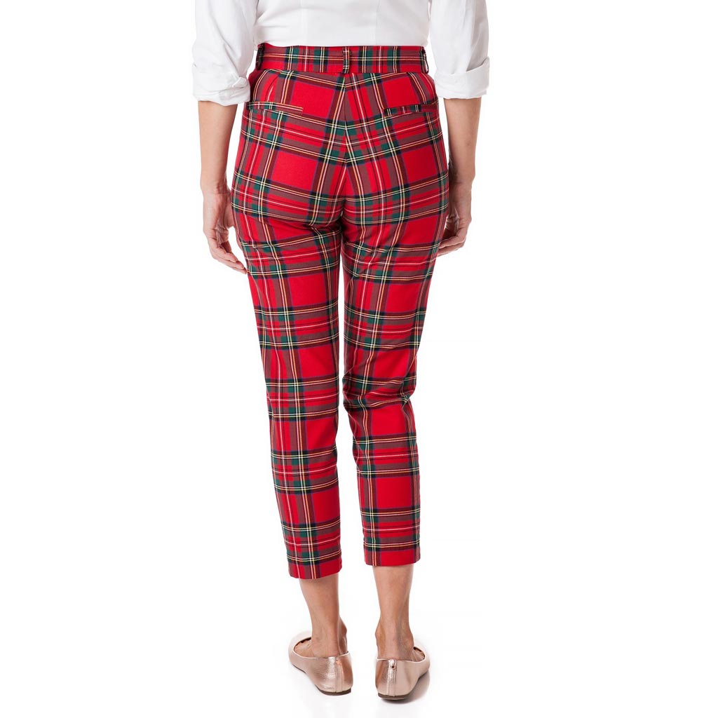 Castaway Clothing Ladies Royal Stewart Plaid Capri Pants