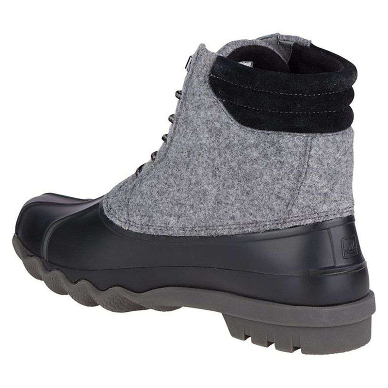 sperry grey wool duck boots