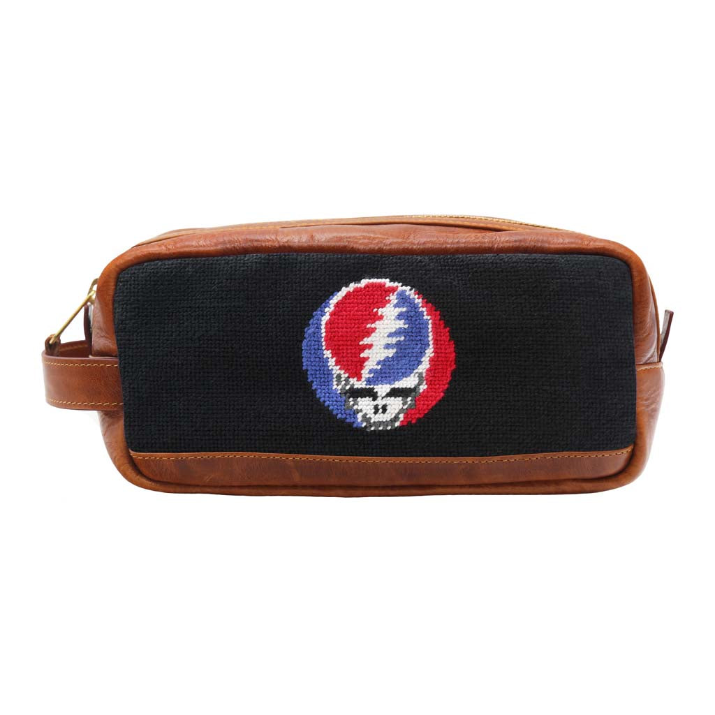 Steal Your Face Needlepoint Toiletry Bag by Smathers & Brans