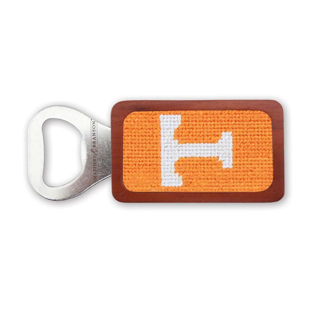 University of Tennessee Needlepoint Bottle Opener by Smathers & Branson