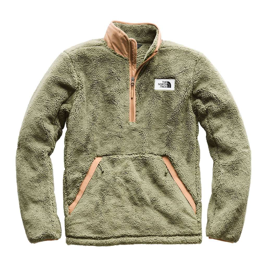 The North Face Men's Campshire Sherpa Fleece Pullover in Four Leaf ...