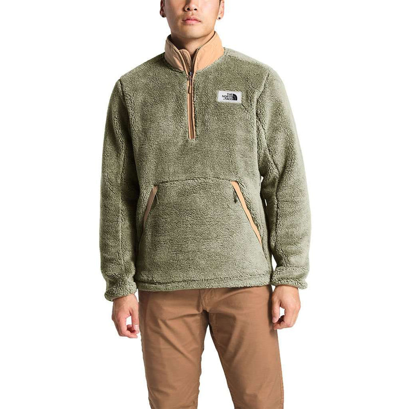 The North Face Men's Campshire Sherpa Fleece Pullover in Four Leaf ...