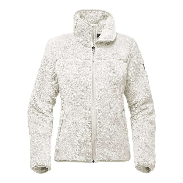 The North Face Women's Campshire Full Zip Sherpa Fleece in Vintage White