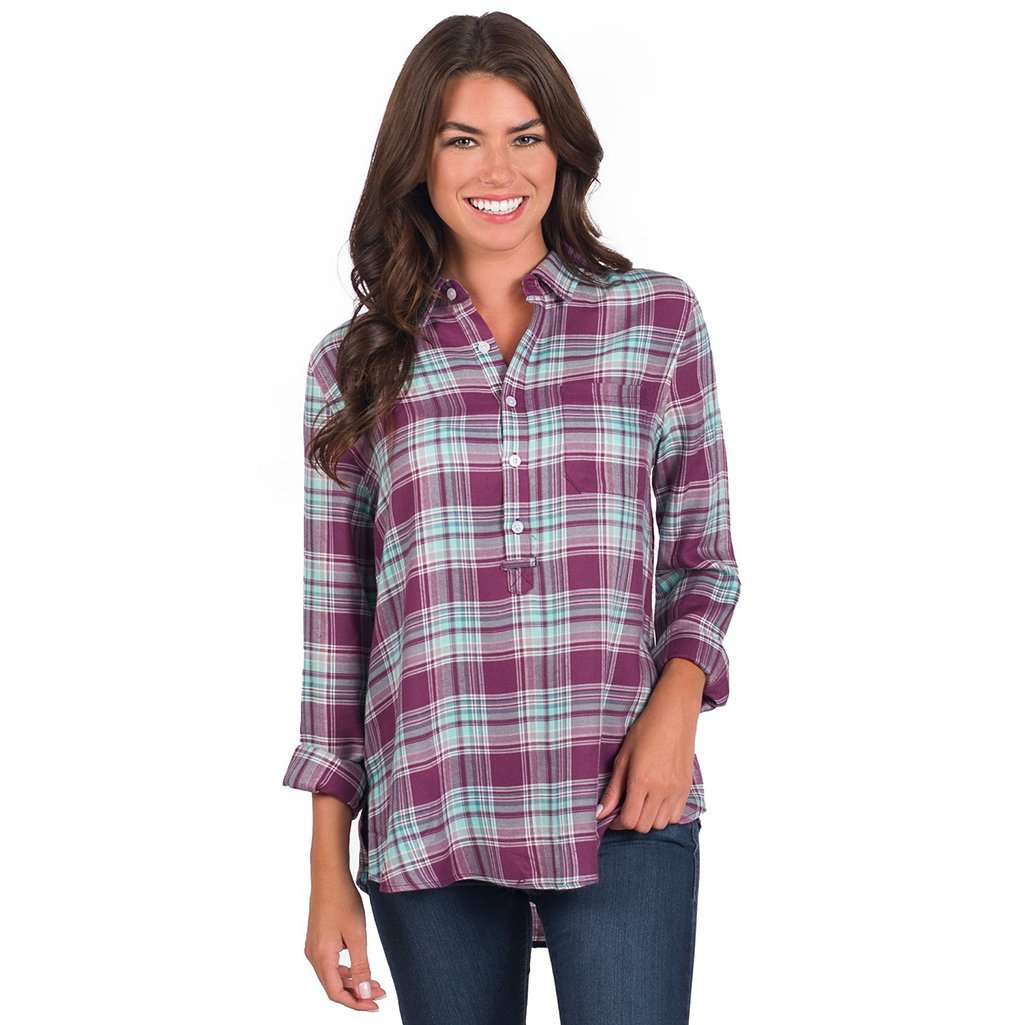 The Southern Shirt Co. Taylor Tunic Popover in Nashville – Country Club ...