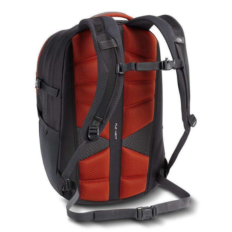 the north face borealis backpack red