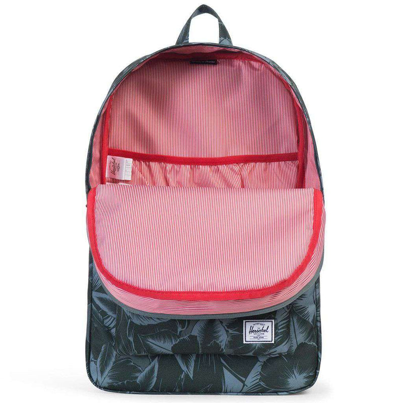 Herschel Heritage Backpack in Jungle Floral Green – Country Club Prep