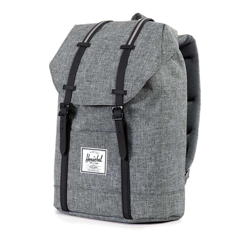 Herschel Supply Co. Retreat Backpack in Raven Crosshatch