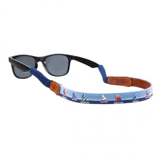 Day Sailor Needlepoint Sunglass Straps by Smathers & Branson