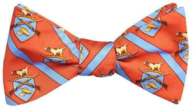 Bird Dog Bay Hunt Club Bow Tie in Orange – Country Club Prep