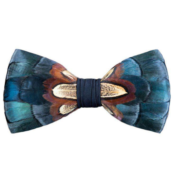 Original Feather Bow Tie in Dawho by Brackish Bow Ties