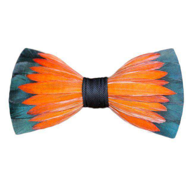 Original Feather Bow Tie in Lotus by Brackish Bow Ties – Country Club Prep