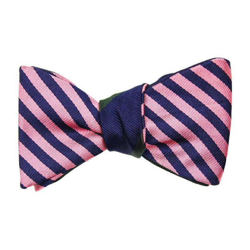 Pink/Navy and Forest Green/Navy Bow Tie by Social Primer – Country Club ...