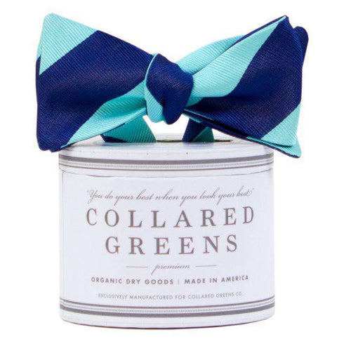 The Benthaven Bow in Teal/Navy by Collared Greens