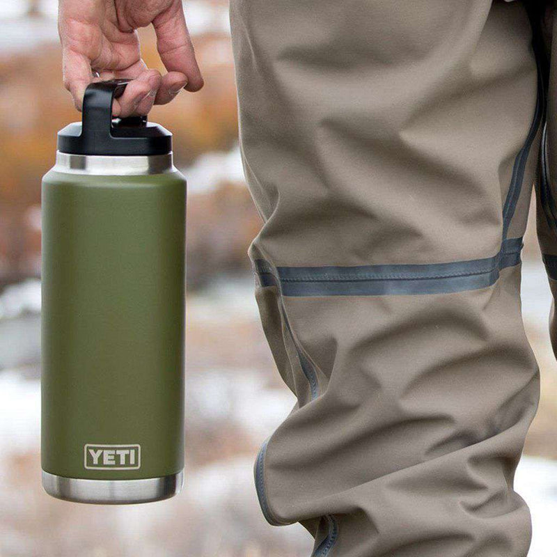 yeti rambler olive green