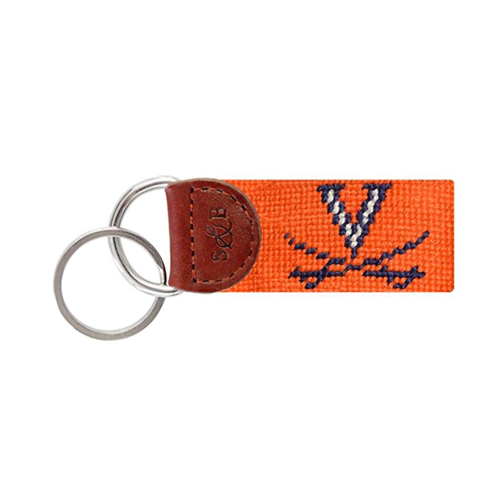 University of Virginia Needlepoint Key Fob by Smathers & Branson