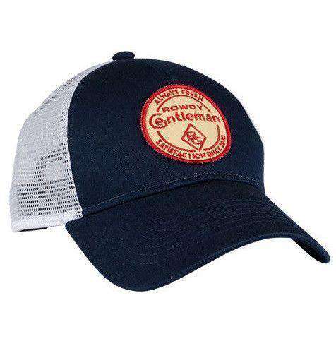 Rowdy Gentleman Always Fresh Mesh Hat in Navy