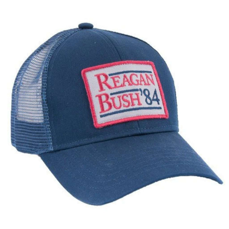 Rowdy Gentleman Reagan Bush '84 Mesh Back Hat in Navy – Country Club Prep