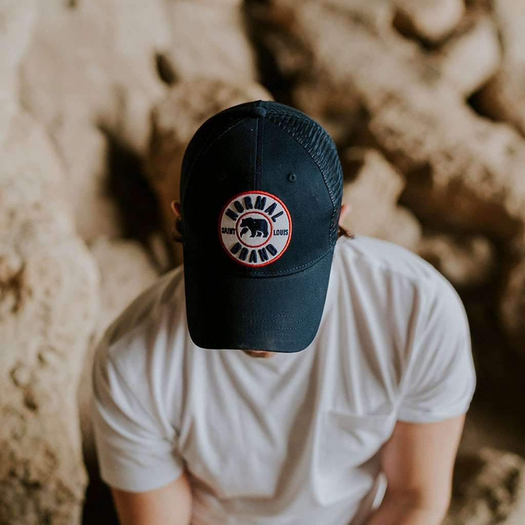 The Normal Brand University Bear Cap in Navy – Country Club Prep