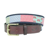 Vineyard Vines Custom Charlottesville Canvas Belt