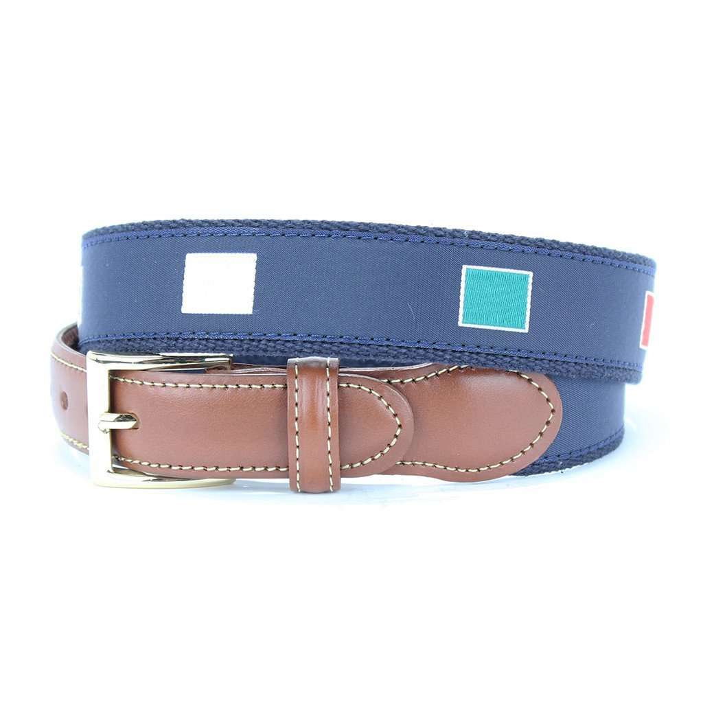 Over Under Clothing The Patriotic Ribbon Belt in Navy – Country