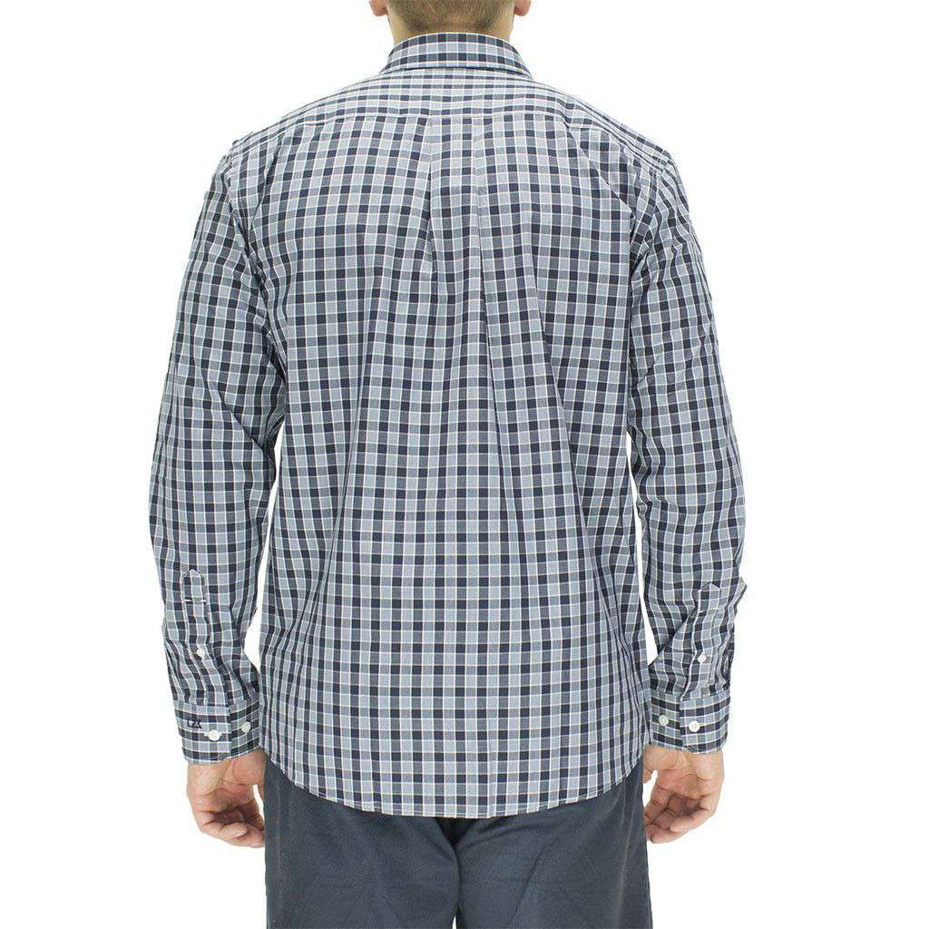 Cutter and Buck Auburn Button Down in Discovery Park Plaid