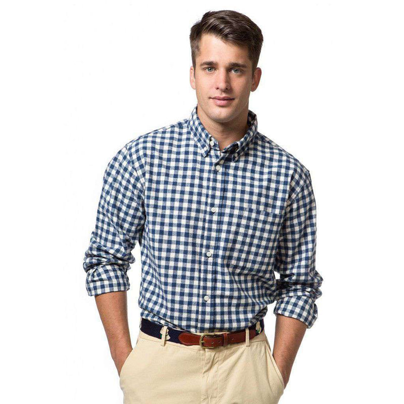 Southern Proper Chasteen Southern Shirt in Blue & White Plaid – Country ...