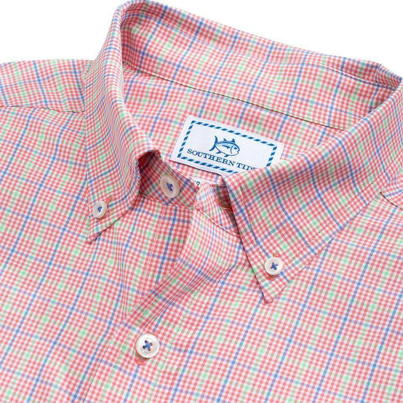 Southern Tide Edisto Island Plaid Intercoastal Performance Shirt in ...