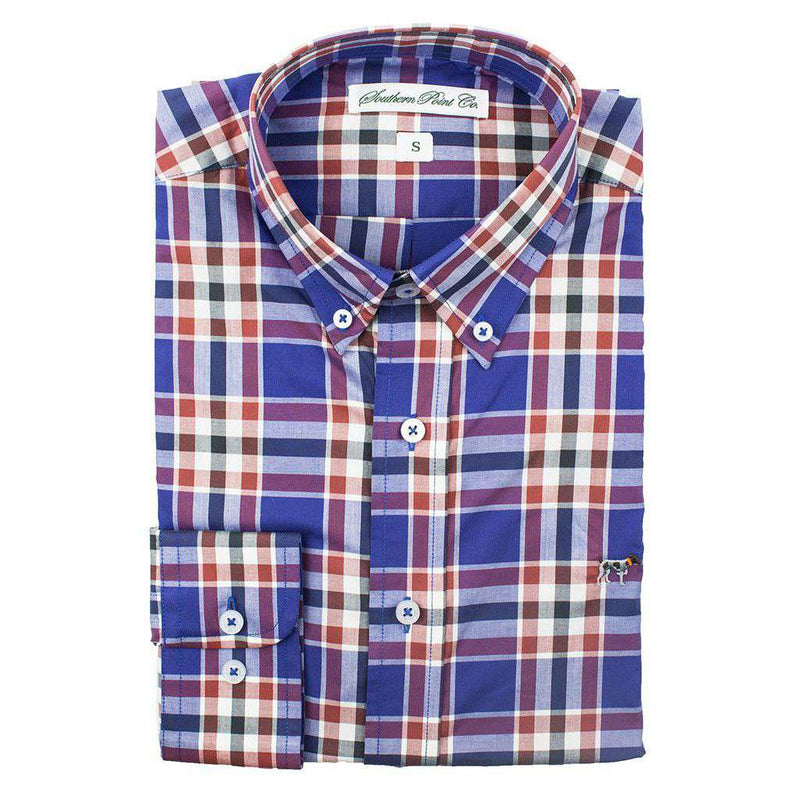 Southern Point The Hadley Shirt in Creekside Plaid