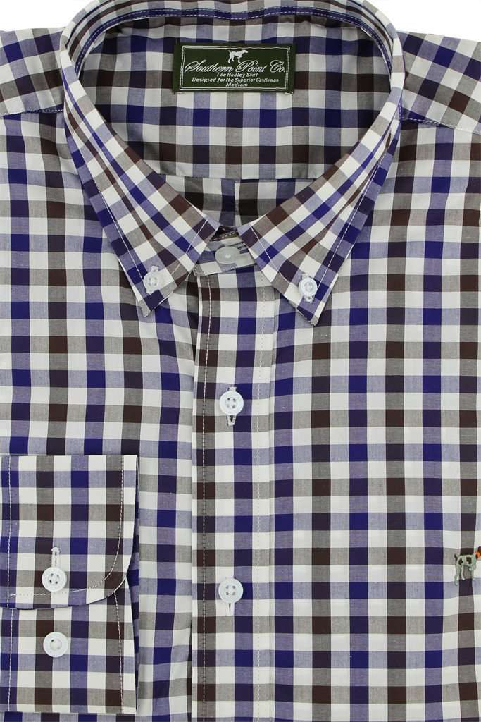 Southern Point The Hadley Shirt in Waterfowl Check