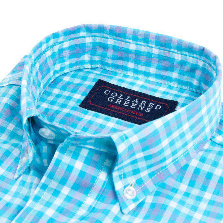 Collared Greens The Wilton Button Down in Teal, Pink, & White – Country ...