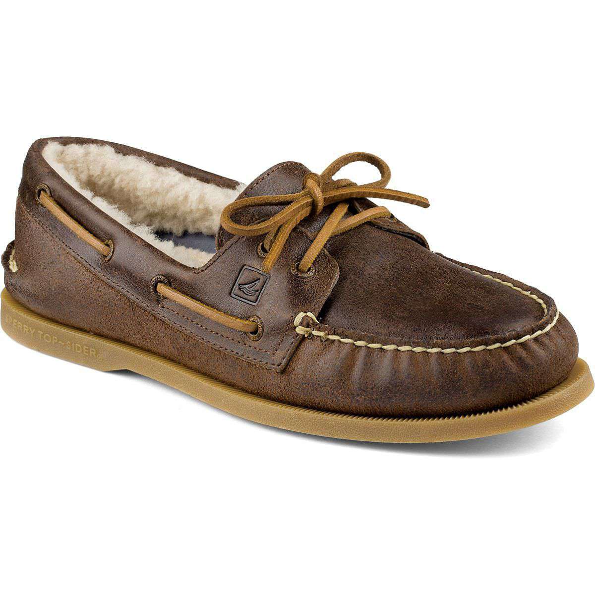 Sperry Authentic Original Winter 2-Eye Boat Shoe in Brown