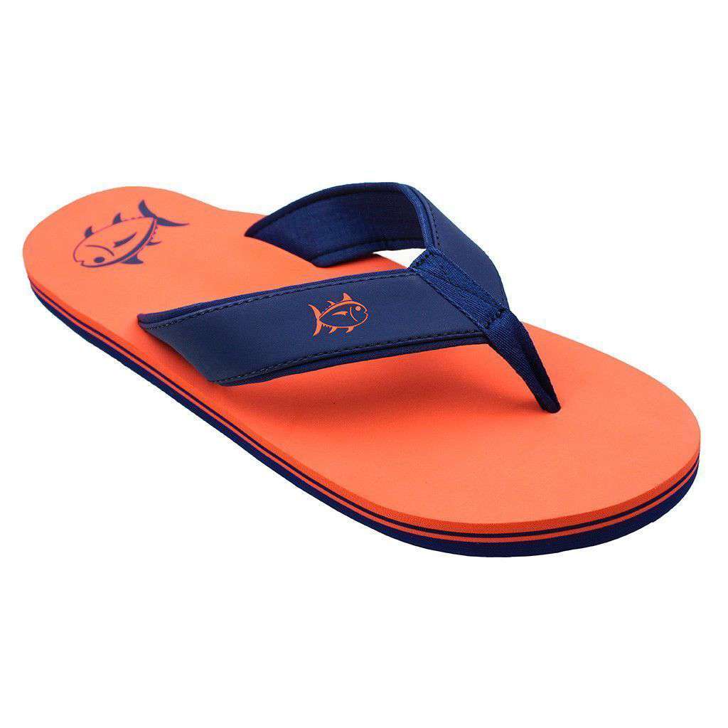 southern tide flip flops mens