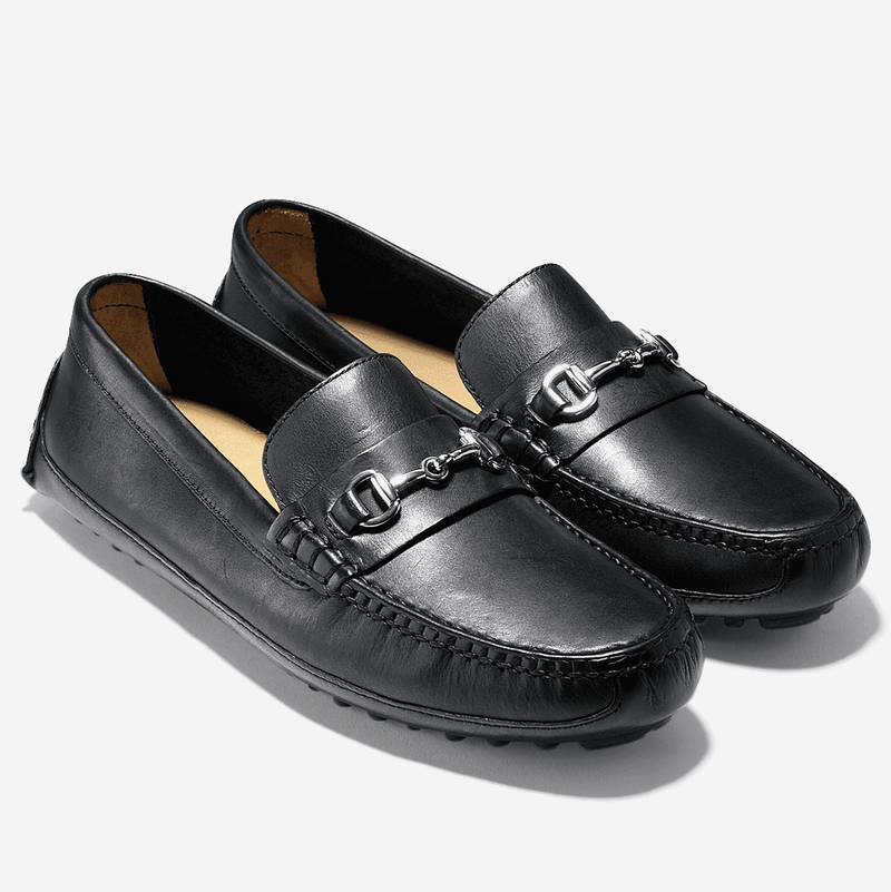 Cole Haan Grant Canoe Bit Loafer in Black