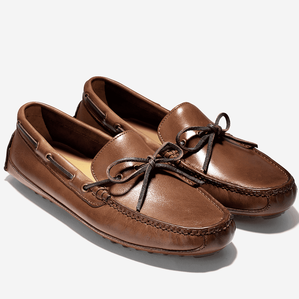 Cole Haan Grant Canoe Camp Driving Loafer in Papaya Brown – Country ...