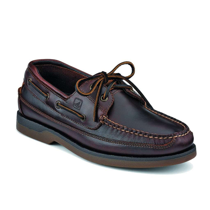 Sperry Mako 2-Eye Canoe Moc Boat Shoe in Amaretto